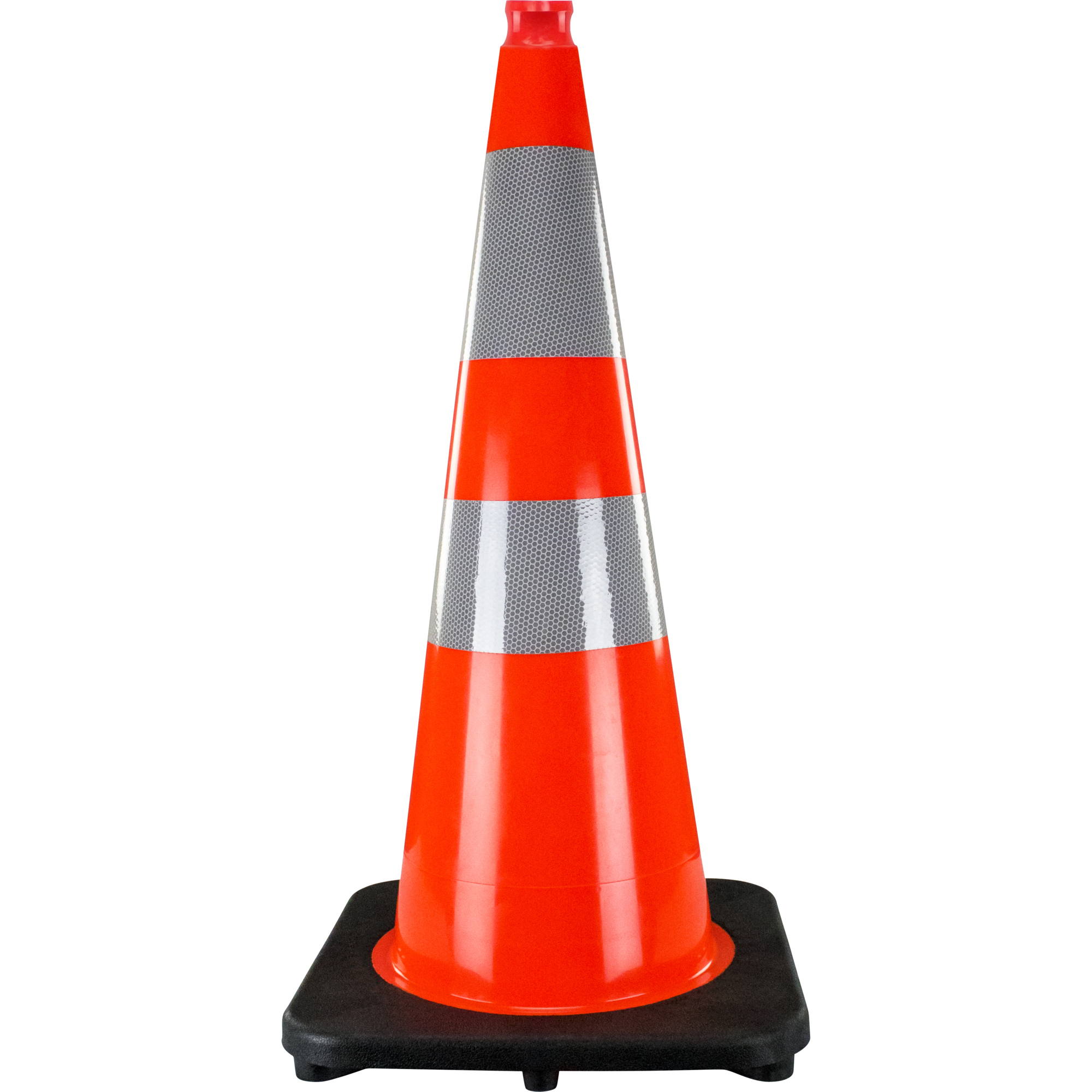 SAS Safety, InVue® Hi-Viz Reflective Traffic Safety Cones 28"